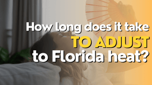 How long does it take to adjust to florida heat?.